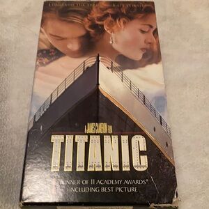 Titanic VHS 2-Tape Box Set Vintage